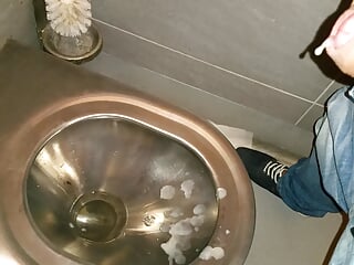 Huge Cum Shot In Public Toillete Austria Highway Rest Area. Sperm All Over The Place free video