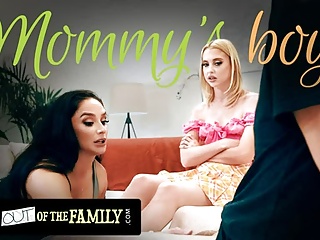 Out Of The Family - Chloe Cherry And Sheena Ryder Team Up To Satisfy A Family Member's Sex Addiction free video