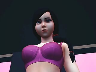 Custom Female 3D: Gameplay Episode-03 - Pink Panty And Bra Showing With Indian Sexy Woman Full Hd Video