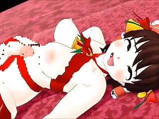 Mmd Touhou Futanari Reimu Hakurei Compilation free video