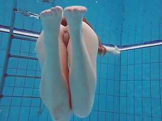 Pretty Polish Teen Alice Swimming Without Clothes On free video