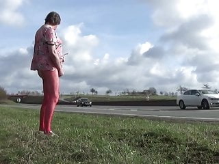 Transgender Travesti Sounding Urethral Road Outdoor 45 free video