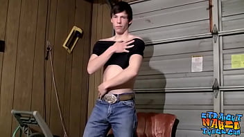 Young Straight Thug Cooper Reeves Masturbates Solo And Cums free video