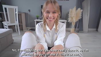 I'm Going To Learn To Suck Cock On You After School So I Can Surprise My Boyfriend Afterward free video
