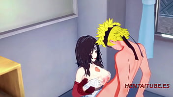 Naruto Hentai 3D - Kurenai Bobjob And Fuck By Naruto And He Cums In Her Boobs And Pussy free video