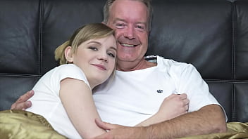 Sexy Blonde Bends Over To Get Fucked By Grandpa Big Cock free video