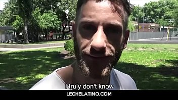 Straight Latino Hunk Sucks Cock In Back Alley - Lechelatino.com free video