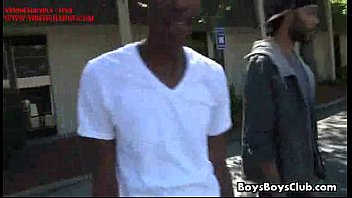 Sexy White Twink Bareback Gay Sex With Muscular Black Guy 19 free video