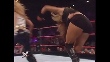 Mickie James Faces Maria While Dressed As Trish Stratus. Raw 2006 free video