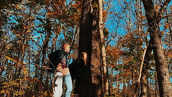 Fucked A Beauty With A Big Ass In The Forest While Walking free video