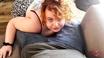 Redhead Sucking Off And Taking His Creampie free video