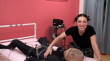 Christina Exploits His Secrets - F/M Tickle T free video