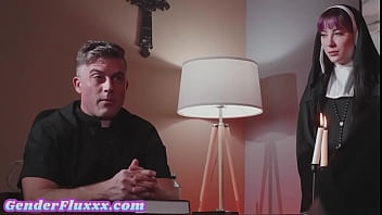 Religious Sub Sucking Priest Cock In Duo After Church free video