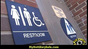 Interracial - White Lady Confesses Her Sins At Gloryhole 1 free video
