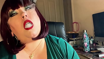 Fat Uk Domme Tina Snua Chain Smokes 2 Cork Cigarettes While Playing With Her Tits - Omi, Nose & Cone Exhales, Drifting free video