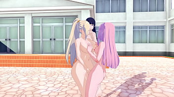 Hinata And Ino And Sakura Sex Animation Hentai 3D free video