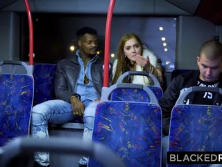 Blackedraw Two Beauties Fuck Giant Bbc On Bus