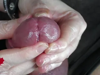 A Horny Cock Treatment - Close-Up Of The Orgasm Control - Main View free video