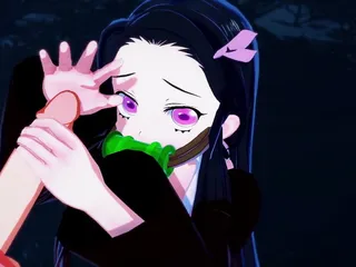 Nezuko Kamado Loses Her Virginity - Demon Slayer free video