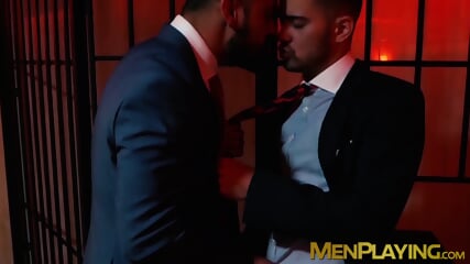 Executive Makes Out With Partner Before Hammering His Ass free video