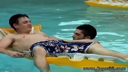 Young Naked Gay Twinks Drinking Piss Kaleb's Pissy Pool Party free video