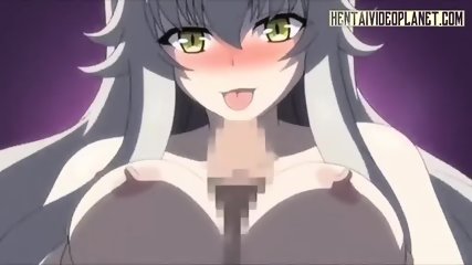 Anime Babe Gives A Tit Job And A Blowjob free video